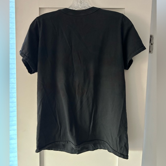 Big Bud Press Black Cotton Tee with tie dye - Picture 3 of 3